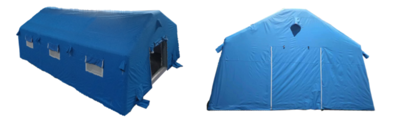 Self-erecting tents (54m2)