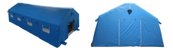 Self-erecting tents (72m2)